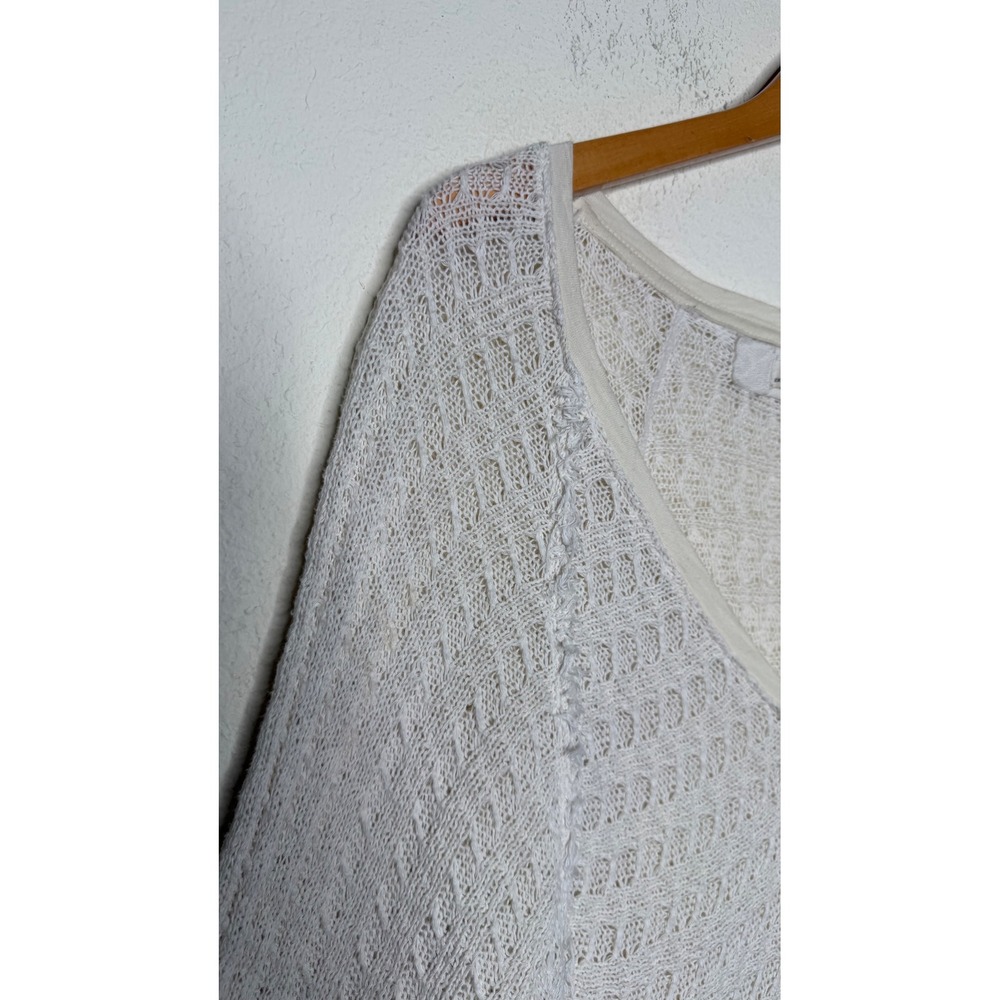 Free People We The Free Thien's Hacci Sweater Top XS Beach Oversized‎ Layering - Picture 7 of 16